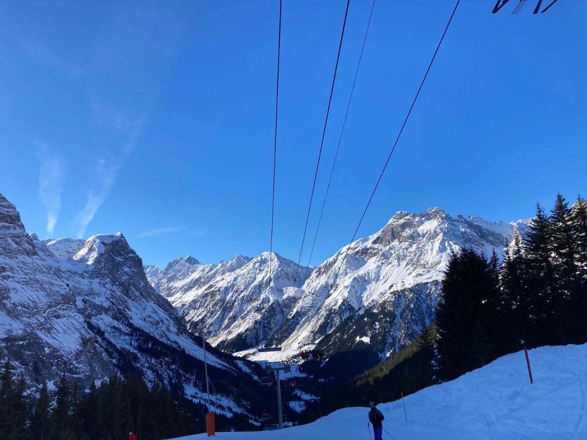 Appartement Accueillant A Pralognan-La-Vanoise Avec Balcon Et Vue Dış mekan fotoğraf