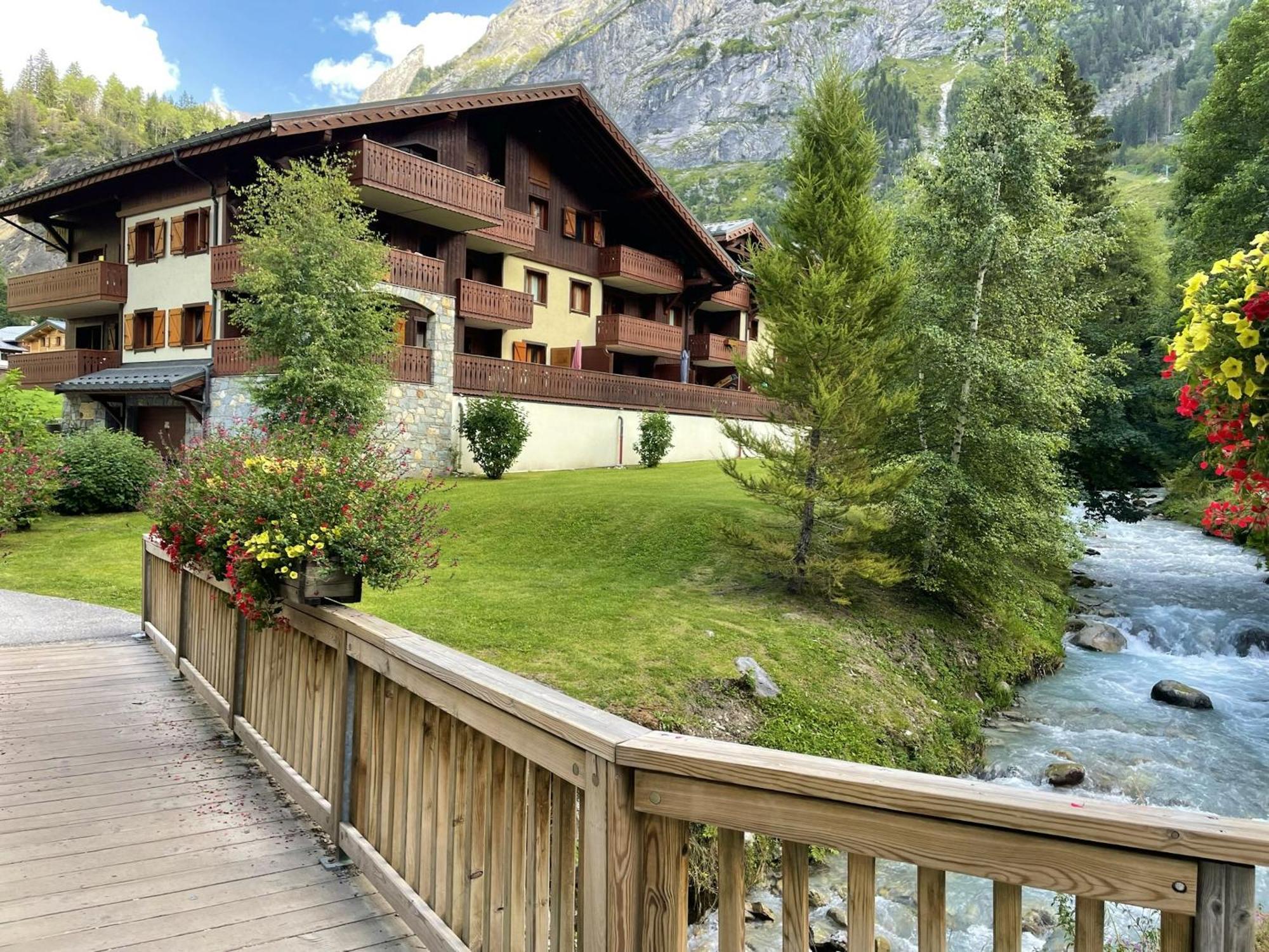 Appartement Accueillant A Pralognan-La-Vanoise Avec Balcon Et Vue Dış mekan fotoğraf